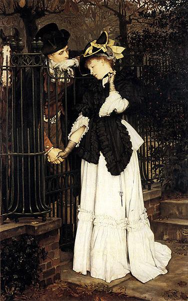 James Tissot The Farewell china oil painting image